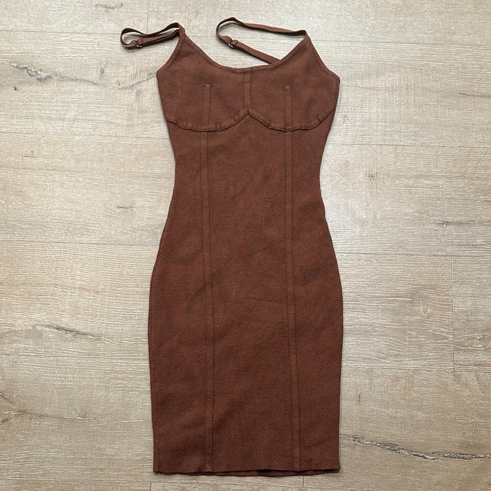 Emory Park Brown Mini Dress